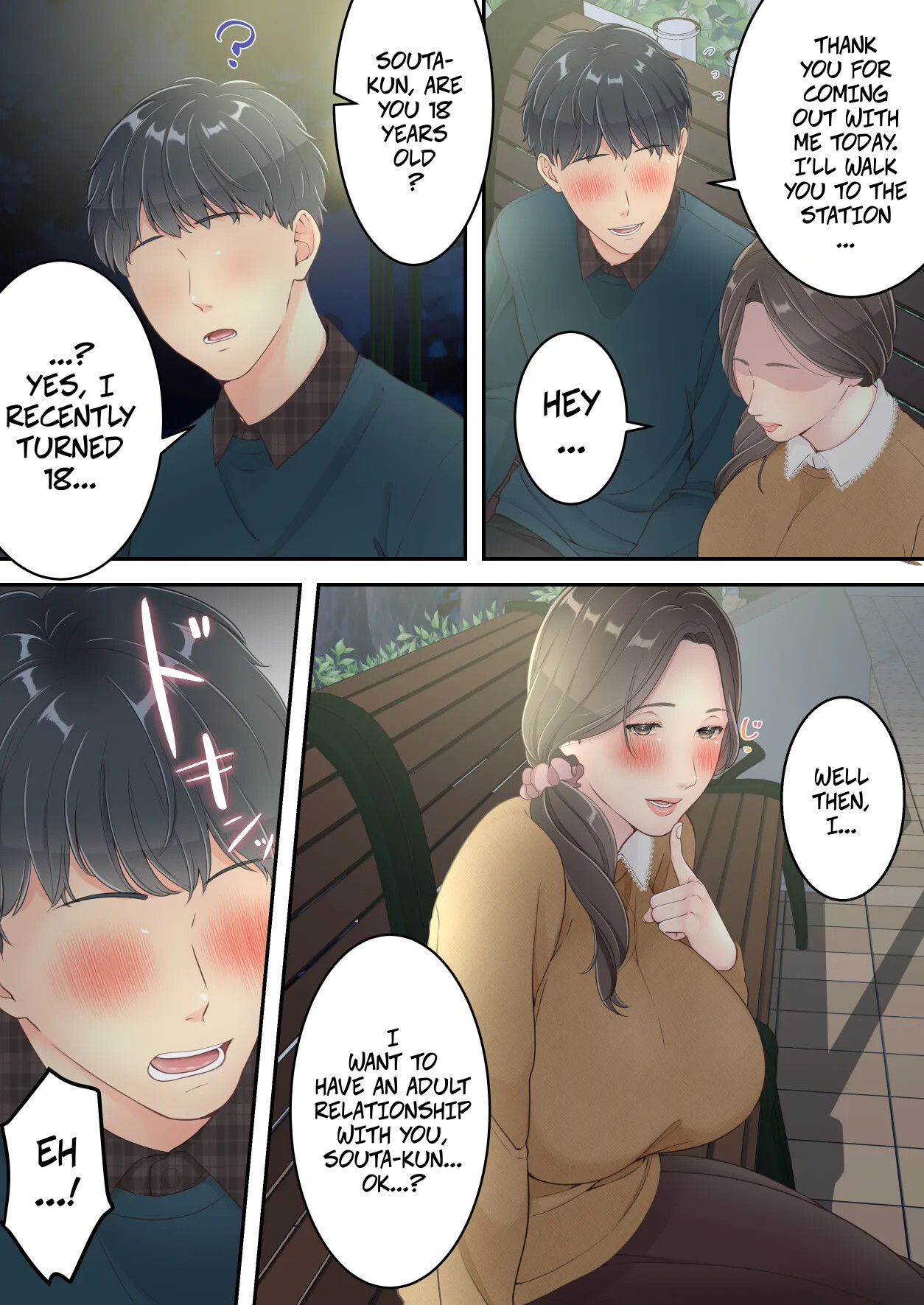 Hentai Manga Comic-A Normal Mother Goes on a Sweet Affair Trip With a Boy the Same Age as Her Son-Read-30
